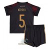 Officiële Voetbalshirt + Korte Broek Duitsland Thilo Kehrer 5 Uit WK 2022 - Kids